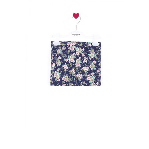 Floral mini skirt terranova  kwiatowy