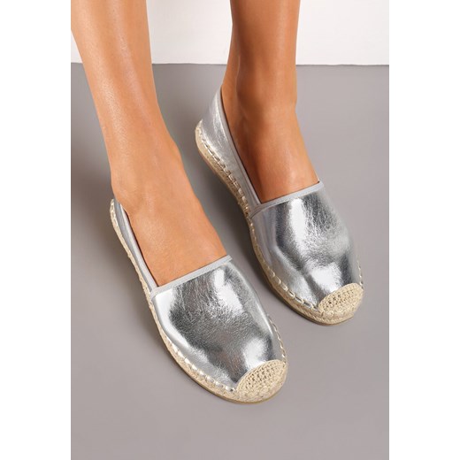 Srebrne Espadryle Aurinda Renee 41 renee.pl