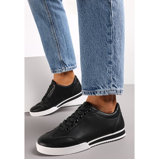 Czarne Sneakersy Turning Away ze sklepu renee.pl w kategorii Trampki damskie - zdjęcie 173255482