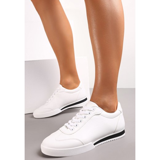 Białe Sneakersy Turning Away ze sklepu renee.pl w kategorii Buty sportowe damskie - zdjęcie 173255494