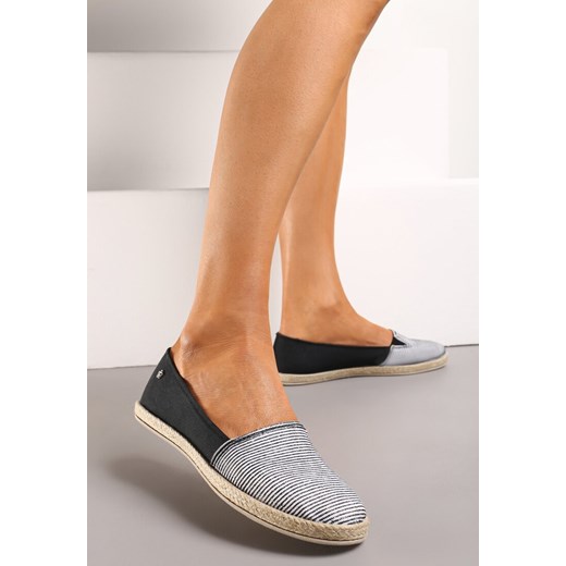 Czarne Espadryle Loving Tonight ze sklepu renee.pl w kategorii Espadryle damskie - zdjęcie 173255521