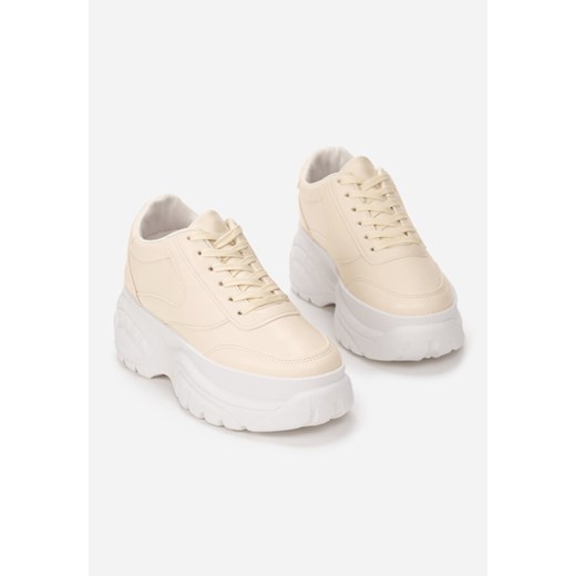 Beżowe Sneakersy Fair Crush Renee 41 renee.pl