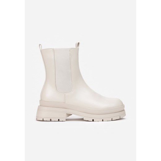 Beżowe Botki Cillime Renee 41 renee.pl