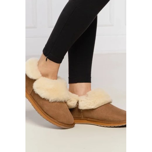 EMU Australia Skórzane śniegowce Platinum Mintaro | z dodatkiem wełny Emu Australia 40 Gomez Fashion Store