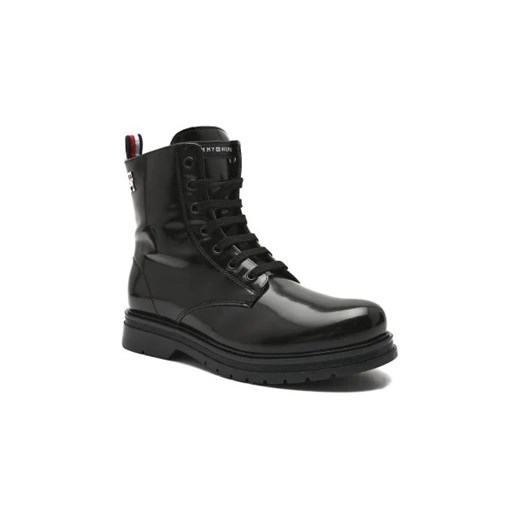 Tommy Hilfiger Botki | z dodatkiem skóry ze sklepu Gomez Fashion Store w kategorii Buty zimowe dziecięce - zdjęcie 173259612