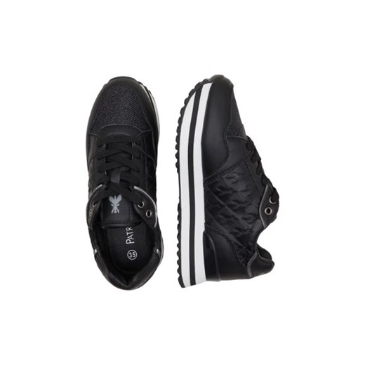 Patrizia Pepe Sneakersy | z dodatkiem skóry Patrizia Pepe 39 promocja Gomez Fashion Store