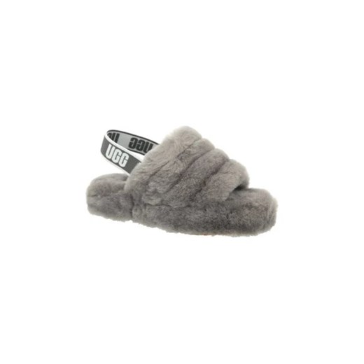 UGG Skórzane obuwie domowe K Fluff Yeah Slide ze sklepu Gomez Fashion Store w kategorii Kapcie dziecięce - zdjęcie 173261313