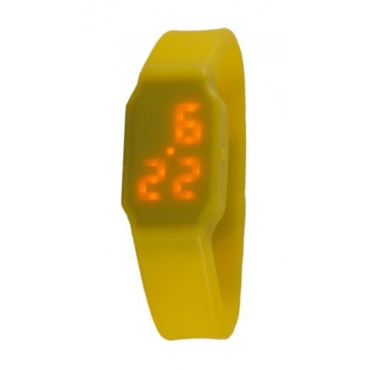 Zegarek LED z pamięcią USB 8GB żółty włoskiej marki JoyStyle dobiura-com  zapięcie
