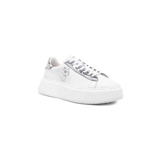 Karl Lagerfeld Kids Skórzane sneakersy 39 promocyjna cena Gomez Fashion Store