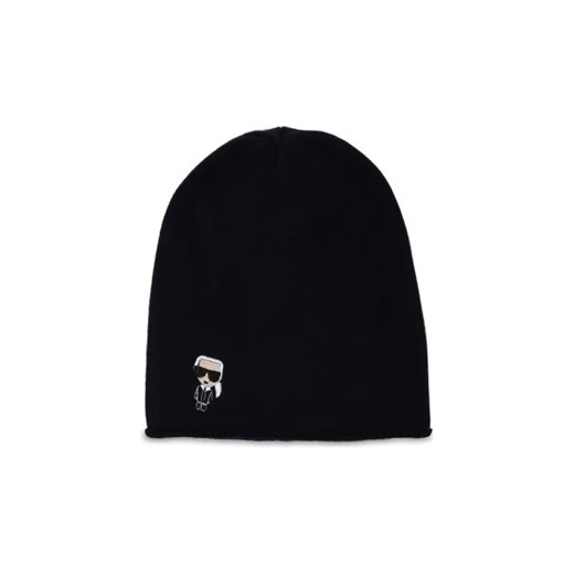 Karl Lagerfeld Wełniana czapka | z dodatkiem kaszmiru ze sklepu Gomez Fashion Store w kategorii Czapki zimowe męskie - zdjęcie 173264242