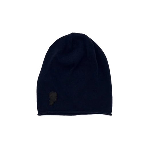 Karl Lagerfeld Wełniana BEANIE | z dodatkiem kaszmiru ze sklepu Gomez Fashion Store w kategorii Czapki zimowe męskie - zdjęcie 173264753