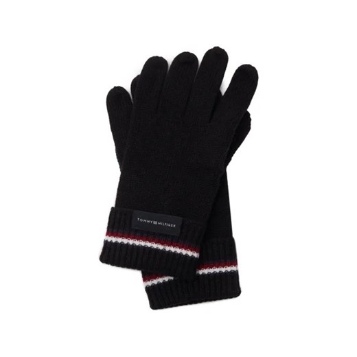 Tommy Hilfiger Rękawiczki CORPORATE KNIT | z dodatkiem wełny Tommy Hilfiger One Size okazja Gomez Fashion Store