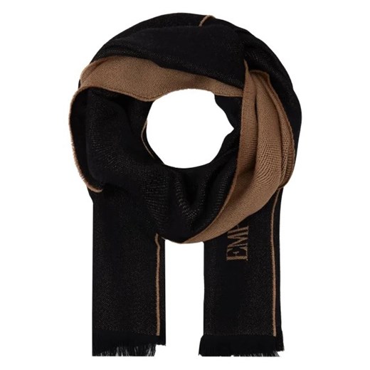 Emporio Armani Wełniany szal Emporio Armani One Size wyprzedaż Gomez Fashion Store