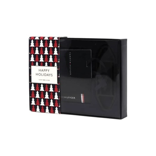 Tommy Hilfiger Skórzany portfel + brelok Tommy Hilfiger OS promocja Gomez Fashion Store