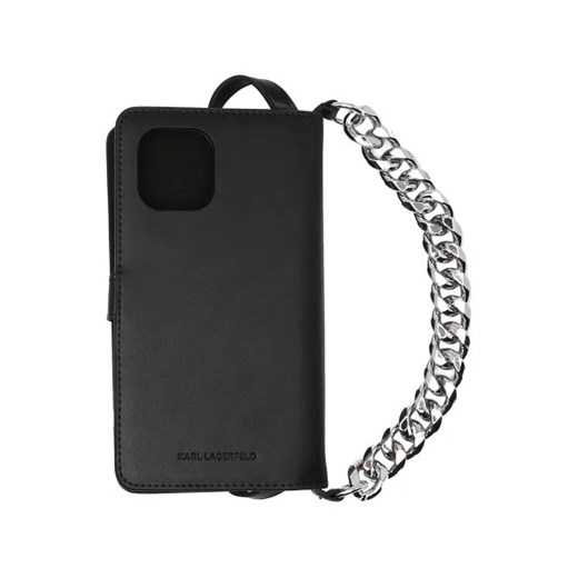 Karl Lagerfeld Etui na telefon IPHONE 12 PRO MAX | z dodatkiem skóry Karl Lagerfeld OS wyprzedaż Gomez Fashion Store