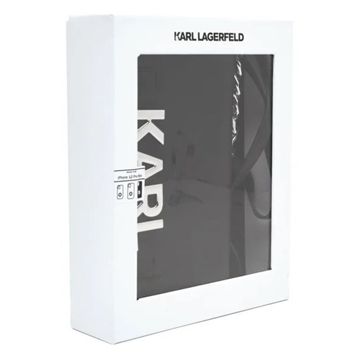 Karl Lagerfeld Etui na telefon IPHONE 12 PRO MAX | z dodatkiem skóry Karl Lagerfeld OS okazja Gomez Fashion Store