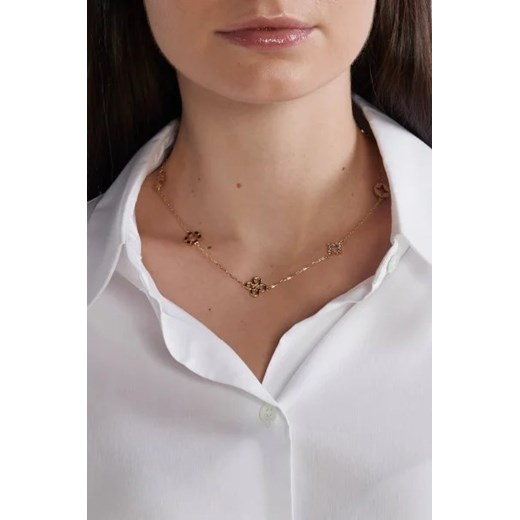 TORY BURCH Naszyjnik Kira Clover Pave Tory Burch One Size Gomez Fashion Store