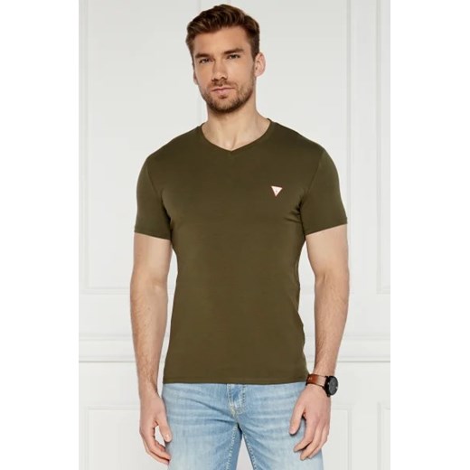 GUESS T-shirt | Extra slim fit | stretch ze sklepu Gomez Fashion Store w kategorii T-shirty męskie - zdjęcie 173275433