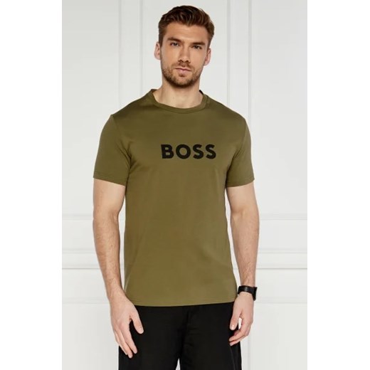 BOSS BLACK T-shirt RN | Regular Fit ze sklepu Gomez Fashion Store w kategorii T-shirty męskie - zdjęcie 173275483