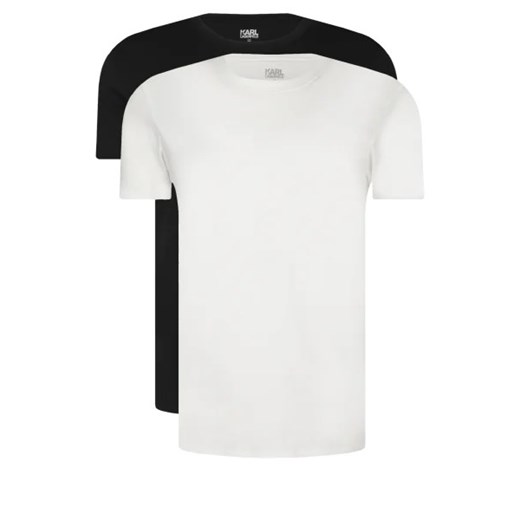 Karl Lagerfeld T-shirt 2-pack | Regular Fit ze sklepu Gomez Fashion Store w kategorii T-shirty męskie - zdjęcie 173275590