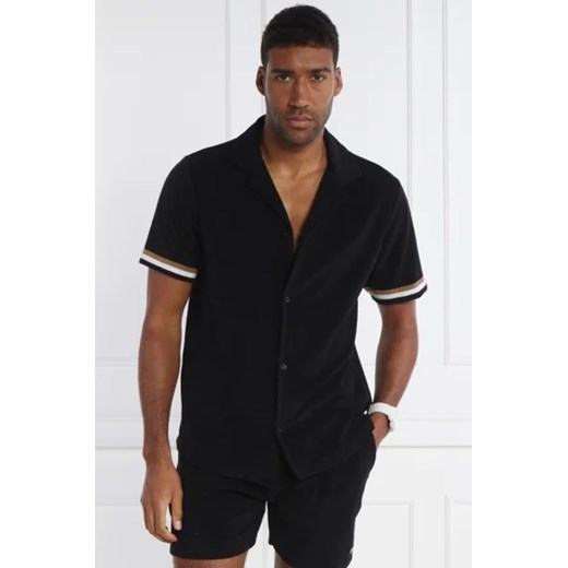 BOSS BLACK Koszula Beach Shirt Terry | Relaxed fit M Gomez Fashion Store