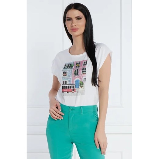 Liu Jo T-shirt | Regular Fit ze sklepu Gomez Fashion Store w kategorii Bluzki damskie - zdjęcie 173275800