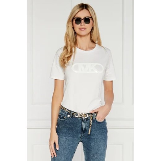 Michael Kors T-shirt | Regular Fit ze sklepu Gomez Fashion Store w kategorii Bluzki damskie - zdjęcie 173275873