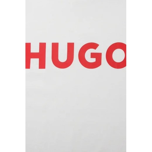 T-shirt chłopięce Hugo Kids bawełniany 