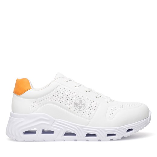 Sneakersy Rieker N5202-80 Biały ze sklepu eobuwie.pl w kategorii Buty sportowe damskie - zdjęcie 173277930