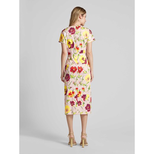 Sukienka midi z kwiatowym wzorem model ‘KIM’ 36 Peek&Cloppenburg 