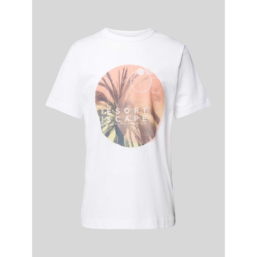 T-shirt z nadrukowanym motywem ze sklepu Peek&Cloppenburg  w kategorii T-shirty męskie - zdjęcie 173278674
