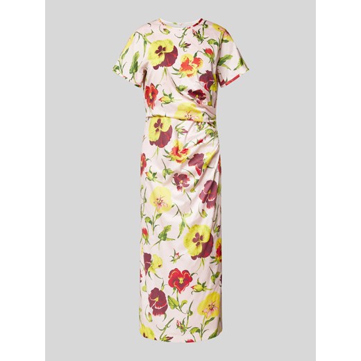 Sukienka midi z kwiatowym wzorem model ‘KIM’ 44 Peek&Cloppenburg 