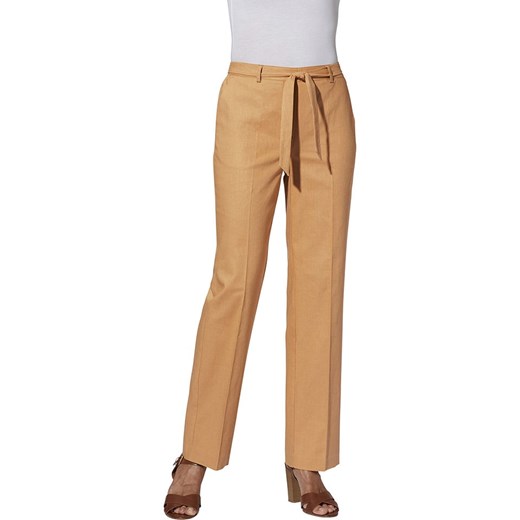 WITT WEIDEN Spodnie w kolorze jasnobrązowym ze sklepu Limango Polska w kategorii Spodnie damskie - zdjęcie 173279072