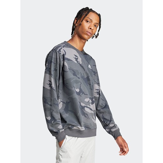 Szara bluza męska Adidas moro