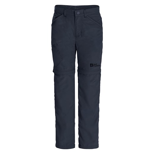 Jack Wolfskin Spodnie funkcyjne Zipp-Off &quot;Safari&quot; w kolorze granatowym ze sklepu Limango Polska w kategorii Spodnie dziewczęce - zdjęcie 173279231