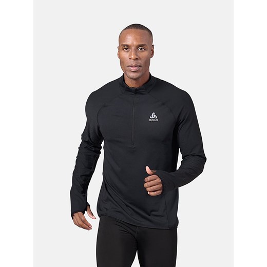 Odlo Koszulka &quot;Zeroweight&quot; w kolorze czarnym do biegania ze sklepu Limango Polska w kategorii T-shirty męskie - zdjęcie 173279420