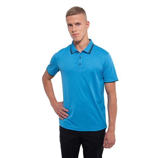 LUHTA Koszulka funkcyjna polo &quot;Kuortti&quot; w kolorze niebieskim ze sklepu Limango Polska w kategorii T-shirty męskie - zdjęcie 173279684