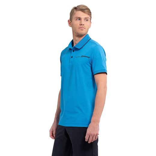 LUHTA Koszulka funkcyjna polo &quot;Jaalanka&quot; w kolorze niebieskim ze sklepu Limango Polska w kategorii T-shirty męskie - zdjęcie 173279703
