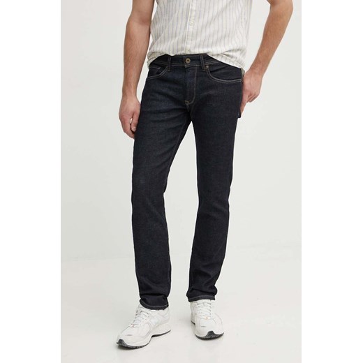 Pepe Jeans jeansy STRAIGHT JEANS męskie PM207393AB1 ze sklepu ANSWEAR.com w kategorii Jeansy męskie - zdjęcie 173280702