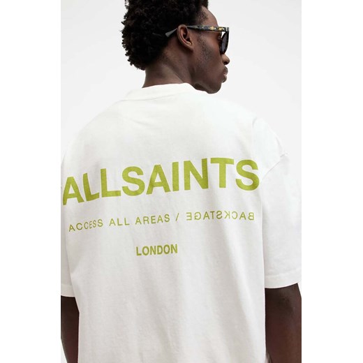 T-shirt męski AllSaints z bawełny 