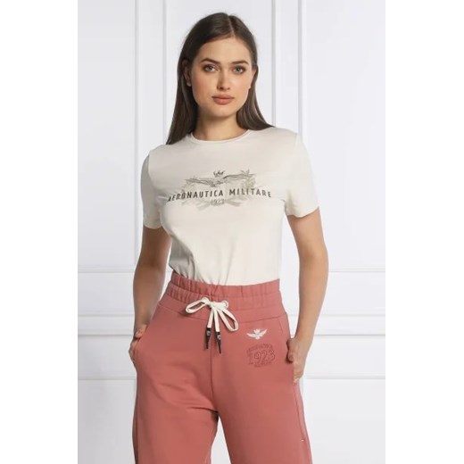 Aeronautica Militare T-shirt | Regular Fit Aeronautica Militare L wyprzedaż Gomez Fashion Store