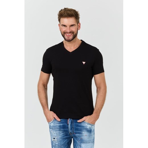 GUESS Czarny t-shirt Core Tee Str, Wybierz rozmiar XL ze sklepu outfit.pl w kategorii T-shirty męskie - zdjęcie 173284363