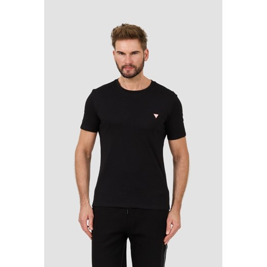 GUESS Czarny t-shirt Core Tee, Wybierz rozmiar XXL ze sklepu outfit.pl w kategorii T-shirty męskie - zdjęcie 173284381