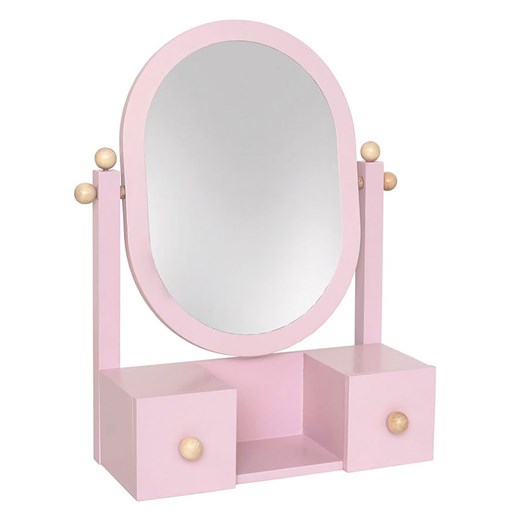 Różowa toaletka dla dziewczynki - Enva ze sklepu Edinos.pl w kategorii Meble dziecięce - zdjęcie 173284823