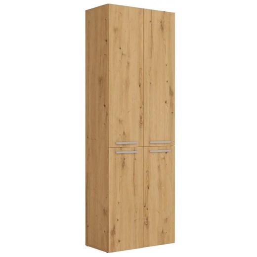 Nowoczesna szafka łazienkowa z 2 koszami dąb artisan - Malmo 4X ze sklepu Edinos.pl w kategorii Szafki i regały łazienkowe - zdjęcie 173285160