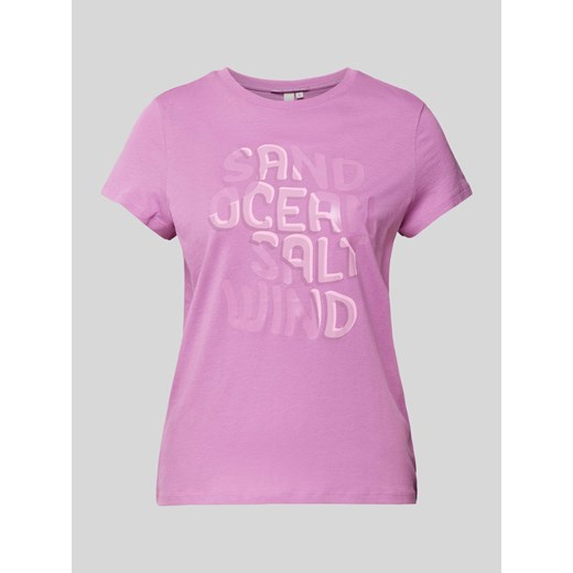 T-shirt z nadrukowanym motywem ze sklepu Peek&Cloppenburg  w kategorii Bluzki damskie - zdjęcie 173289311