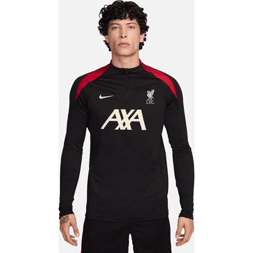 Męska treningowa koszulka piłkarska Nike Dri-FIT Liverpool F.C. Strike - Czerń ze sklepu Nike poland w kategorii T-shirty męskie - zdjęcie 173289362