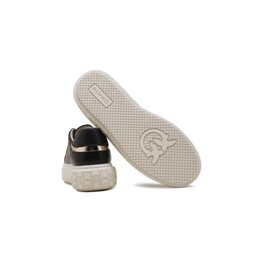 Buty sportowe damskie Pinko sneakersy skórzane