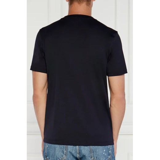 Hugo Boss t-shirt męski czarny z krótkim rękawem 