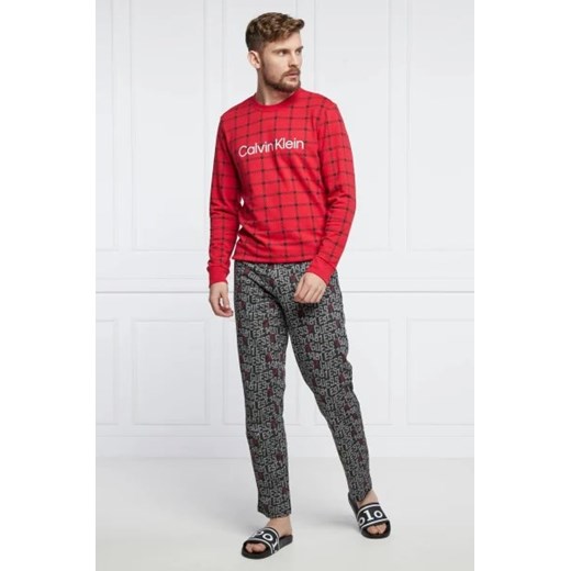 Piżama męska Calvin Klein Underwear bawełniana